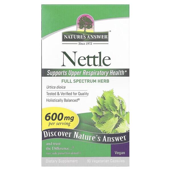 Nettle, 600mg - 90 veg. Kapseln