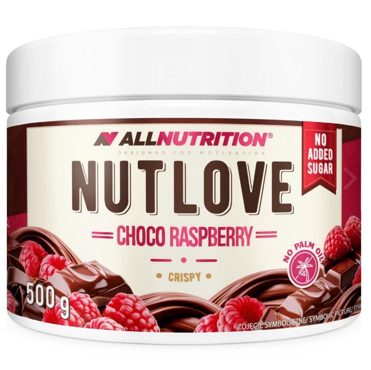 Nusscremes und Aufstriche – Nutlove, Schoko-Himbeer-Crispy – 500 g