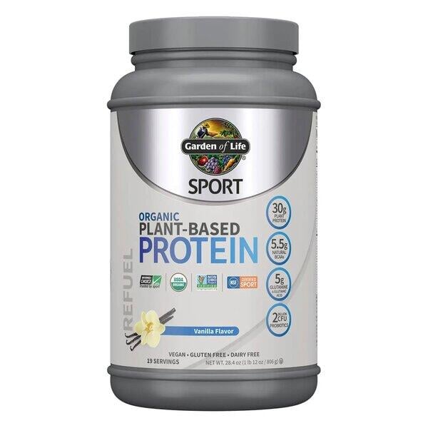 Pflanzliches Eiweiß – Sport Plant-Based Protein, Vanilla - 806g