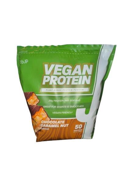 Pflanzliches Eiweiß – Vegan Protein, Chocolate Caramel Nut (EAN 654139418054) - 2000g