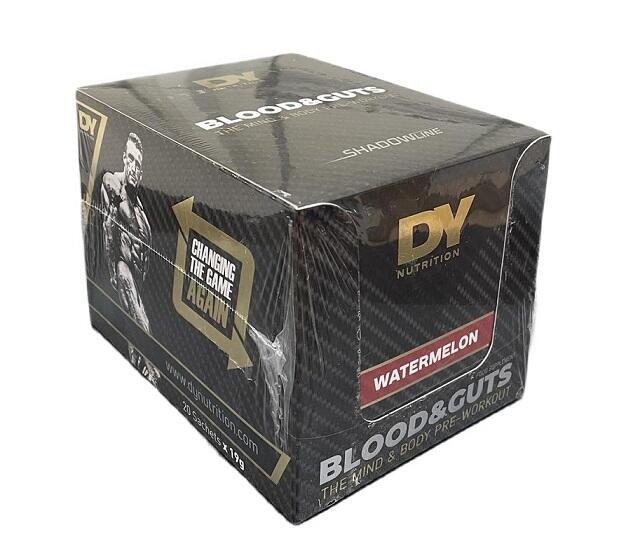 Pre-Workout-Präparat mit stimulierenden Wirkstoffen – Blood and Guts Beutel