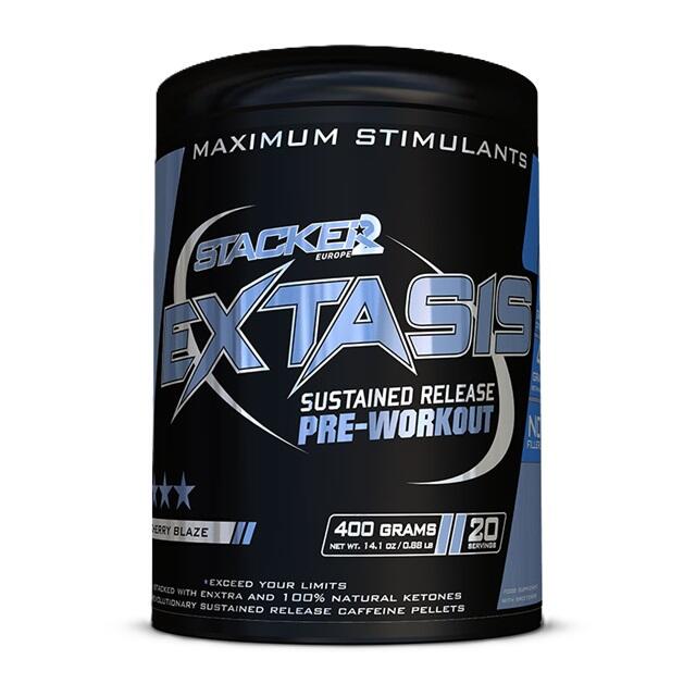 Pre-Workout-Präparat mit stimulierenden Wirkstoffen – Extasis