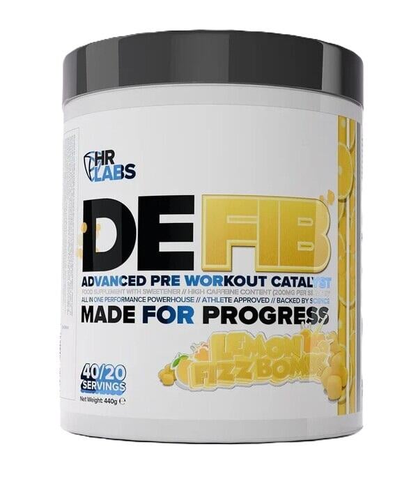 Pre-Workout-Präparat mit stimulierenden Wirkstoffen – HR Labs – Defib Advanced Pre-Workout-Katalysator