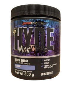 Pre-Workout-Präparat mit stimulierenden Wirkstoffen – Hyde Nightmare