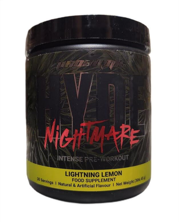 Pre-Workout-Präparat mit stimulierenden Wirkstoffen – Hyde Nightmare