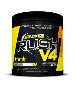 Pre-Workout-Präparat mit stimulierenden Wirkstoffen – Rush V4