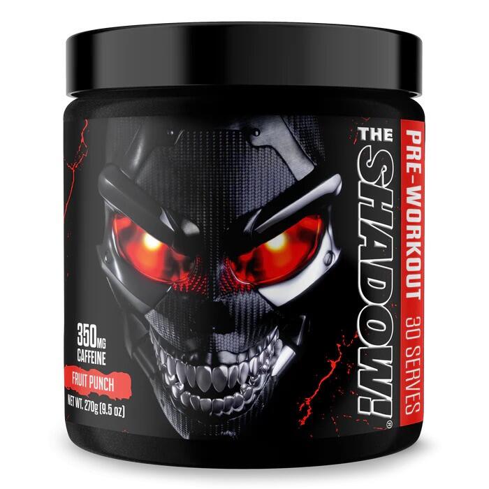 Pre-Workout-Präparat mit stimulierenden Wirkstoffen – The Shadow!, Fruit Punch - 270g