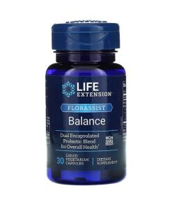 Probiotika mit mehreren Stämmen – Florassist Balance - 30 liquid veg. Kapseln