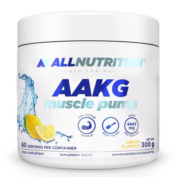 Pumpenprodukte – AAKG Muscle Pump, Lemon - 300g