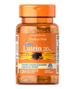 Puritan's Pride Lutein 20 mg with Zeaxanthin (120 Weichkapseln)