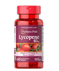 Puritan's Pride Lycopene 40 mg (60 Weichkapseln)