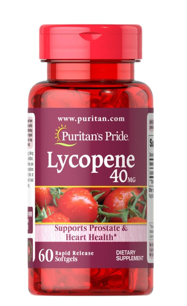 Puritan's Pride Lycopene 40 mg (60 Weichkapseln)