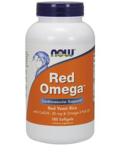 Red Omega (Red Yeast Rice) - 180 Weichkapseln