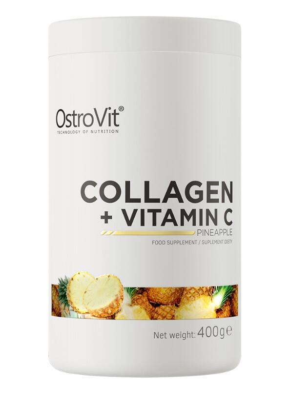 Rinderkollagen – Collagen + Vitamin C, Pineapple - 400g