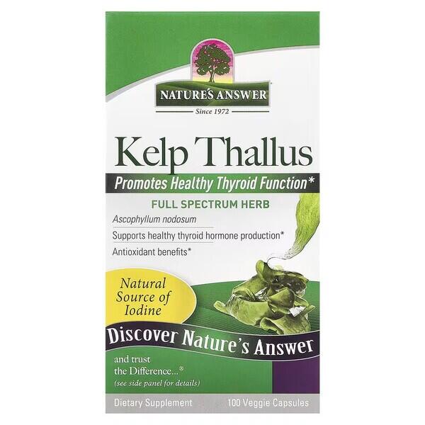 Seetang – Kelp Thallus - 100 veg. Kapseln