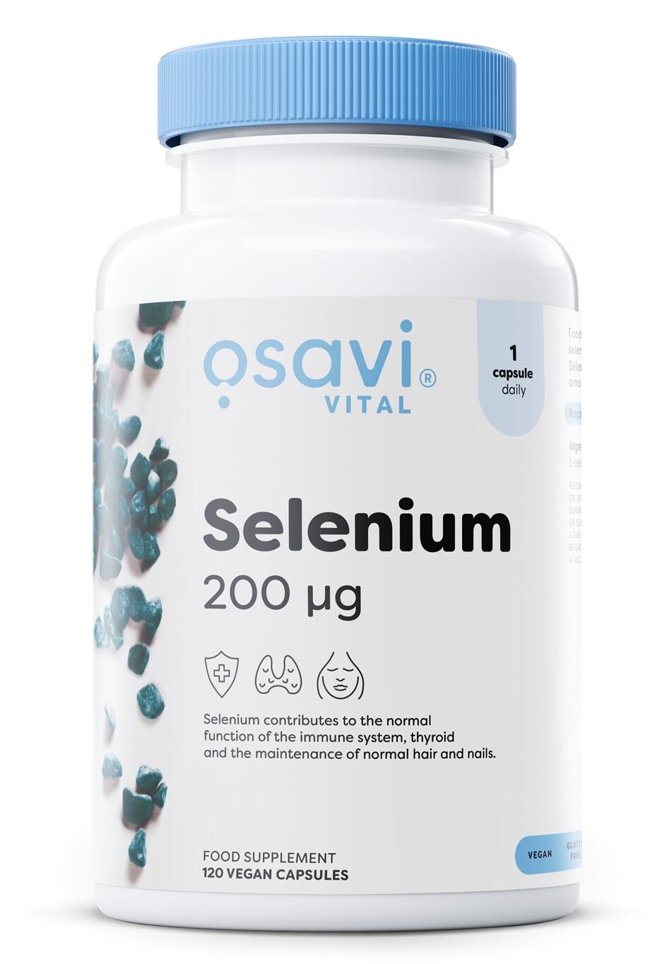 Selenium, 200mcg - 120 vegane Kapseln