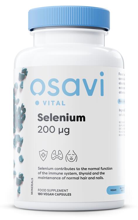 Selenium, 200mcg - 180 vegane Kapseln