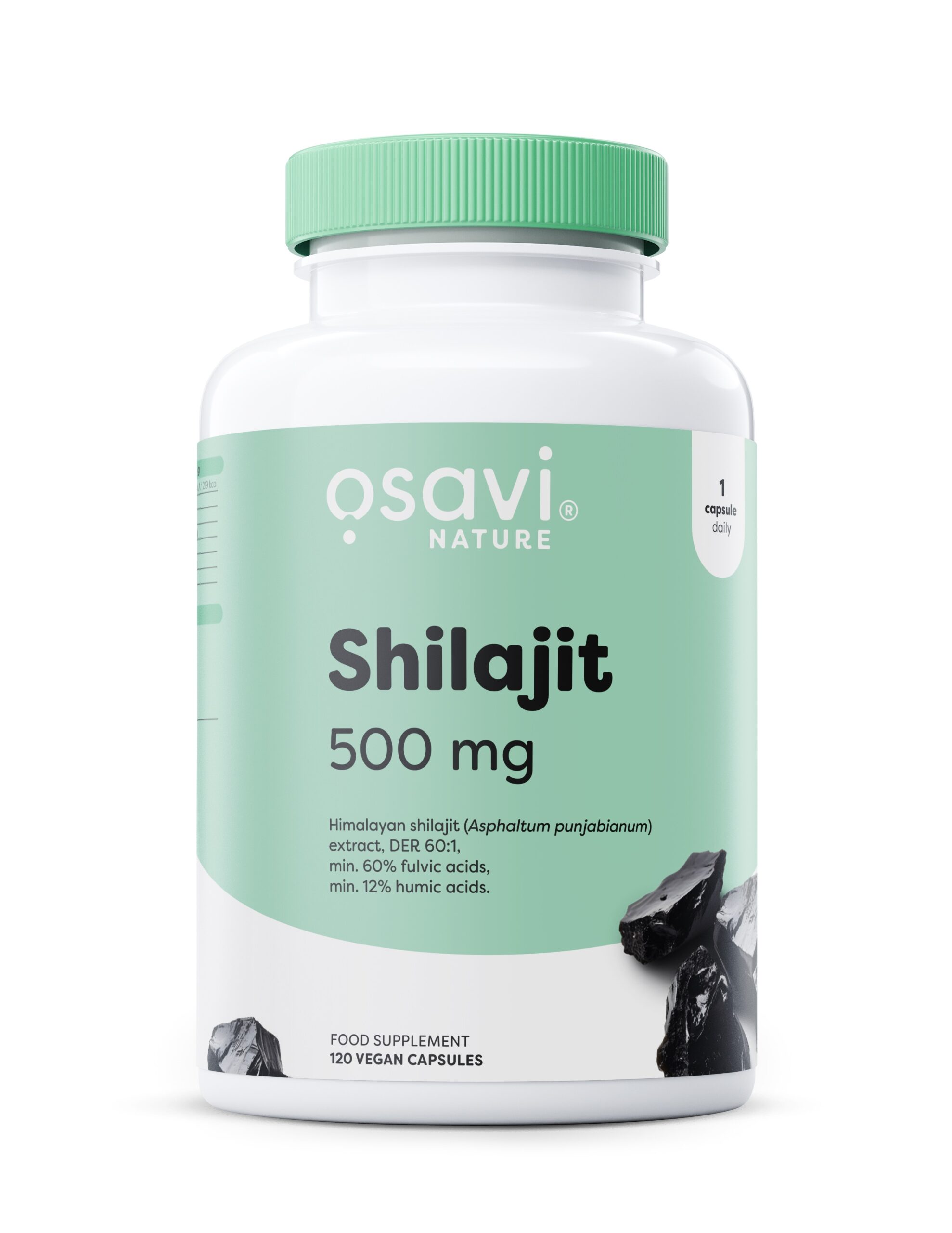 Shilajit, 500mg - 120 vegane Kapseln