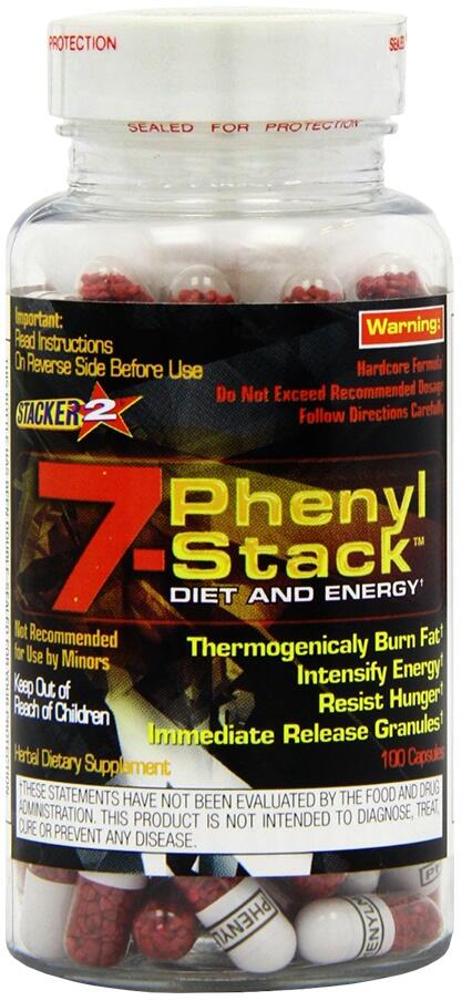 Stacker 2 7-Phenyl Stack - 100 Kapseln