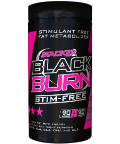 Stim-freies Pre-Workout – Black Burn STIM-Free - 90 Kapseln