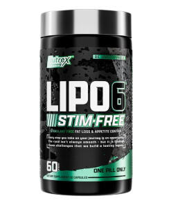 Stim-freies Pre-Workout – Lipo-6 Stim-Free - 60 Kapseln (EAN 850060362828)