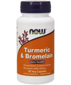 Turmeric & Bromelain - 90 veg. Kapseln