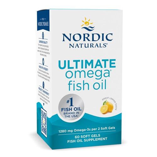 Ultimate Omega, 1280mg Lemon (EAN 768990891090) – 60 softgels