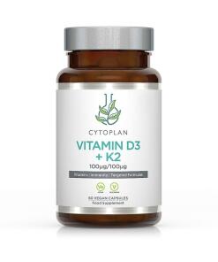 Vitamin D3 + K2 - 60 veg. Kapseln