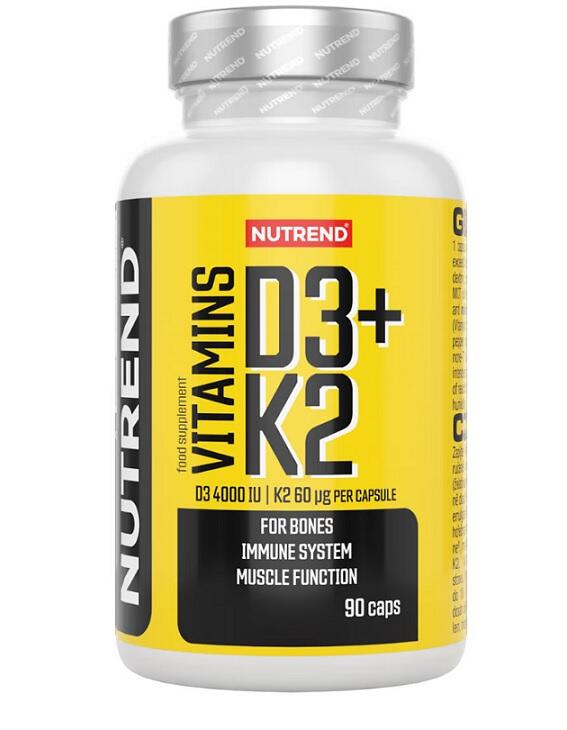 Vitamins D3 + K2 - 90 Kapseln