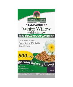 White Willow with Feverfew - 60 veg. Kapseln